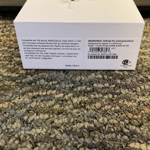 Apple AirPods Pro 2 (never opened) - Picture 5 of 5